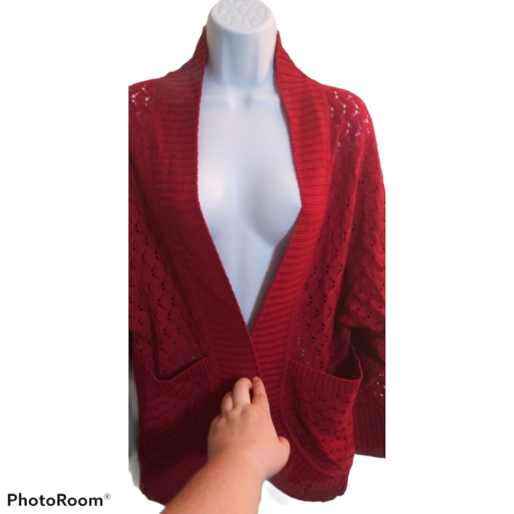 NWT Francesca's Wavy Weave Cardigan